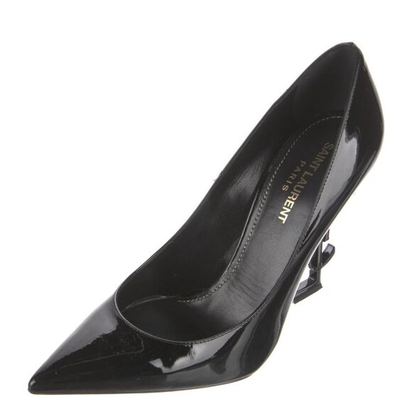 SAINT LAURENT Opyum Patent Leather Pumps Size: 11 - Picture 9 of 12
